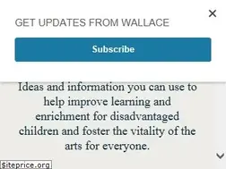 Sites similar to wallacefoundation.org