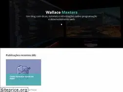 Sites similar to wallacemaxters.com.br