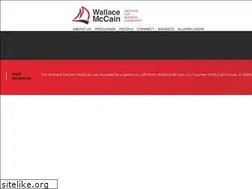 Sites similar to wallacemccaininstitute.com