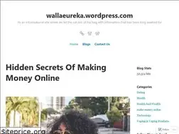 Sites similar to wallaeureka.wordpress.com