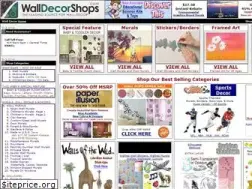 Sites similar to walldecorshops.com