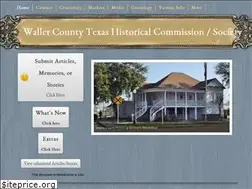 Sites similar to wallercountyhistory.org