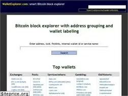 Sites similar to walletexplorer.com