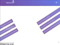 Sites similar to walletfactory.com