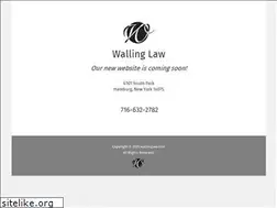 Sites similar to wallinglaw.com