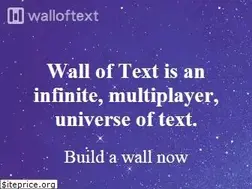 Sites similar to walloftext.co