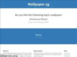 Sites similar to wallpaper.sg