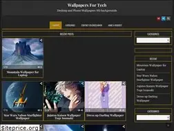 Sites similar to wallpapersfortech.com