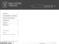 Sites similar to wallstein-verlag.de