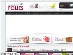 Sites similar to wallstickers-folies.co.uk