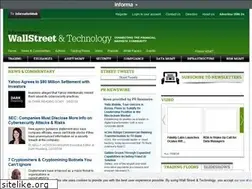 Sites similar to wallstreetandtech.com