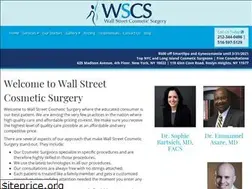 Sites similar to wallstreetcosmeticsurgery.com