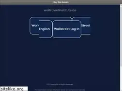 Sites similar to wallstreetinstitute.de