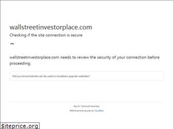 Sites similar to wallstreetinvestorplace.com