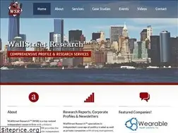 Sites similar to wallstreetresearch.org