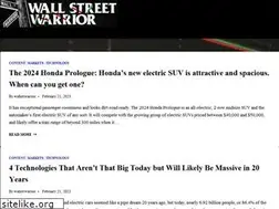 Sites similar to wallstwarrior.com