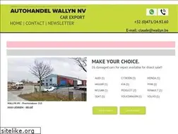 Sites similar to wallyn.be