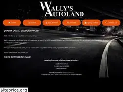 Sites similar to wallysautoland.com