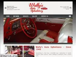 Sites similar to wallysautoupholstery.com