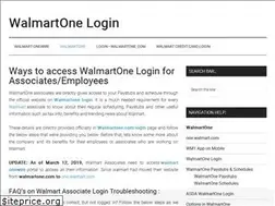 Sites similar to walmartonelogin.biz
