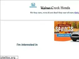 Sites similar to walnutcreekhonda.com