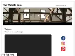 Sites similar to walpolebarn.com