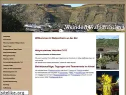 Sites similar to walporzheim.de