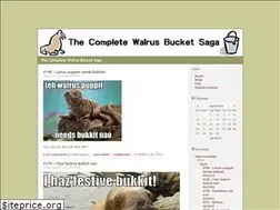 Sites similar to walrusbucketsaga.com