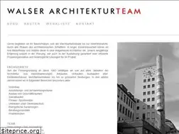 Sites similar to walser-archteam.ch