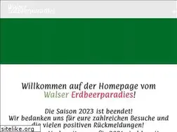 Sites similar to walsererdbeerparadies.at