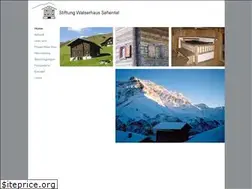 Sites similar to walserhaus-safiental.ch