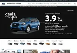 Sites similar to walsersubaru.com