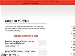 Sites similar to walt.foreignpolicy.com