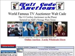 Sites similar to waltcadeauctions.com