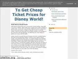 Sites similar to waltdisneyworldparks.blogspot.com