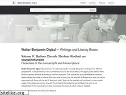 Sites similar to walter-benjamin.online