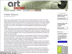 Sites similar to walter-gropius.com