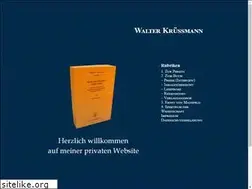 Sites similar to walter-kruessmann.de