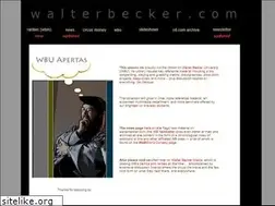 Sites similar to walterbecker.com