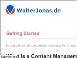 Sites similar to walterjonas.de