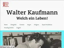 Sites similar to walterkaufmannfilm.de