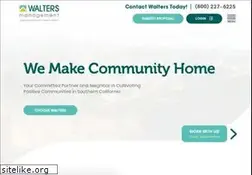 Sites similar to waltersmanagement.com