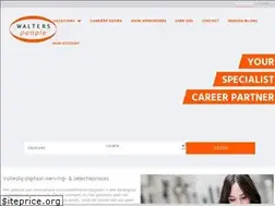 Sites similar to walterspeople.nl