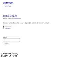 Sites similar to walterswim.com