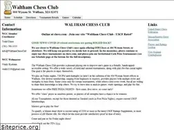 Sites similar to walthamchessclub.org