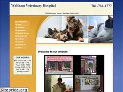 Sites similar to walthamveterinaryhospital.com
