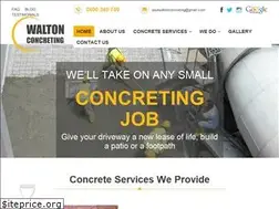 Sites similar to waltonconcreting.com.au