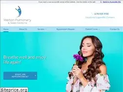 Sites similar to waltonpulmonary.com