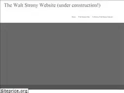 Sites similar to waltstrony.com
