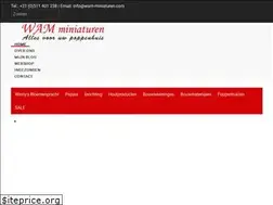 Sites similar to wam-miniaturen.com